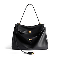 BALENCIAGA-789779 발렌시아가 블랙 로데오 스몰 핸드백 27cm