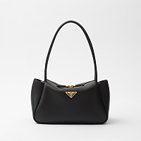 PRADA-1BA451 프라다 블랙 달링 레플 핸드백 25cm