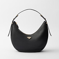 PRADA-1BC212 프라다 캐러멜 아르케 라운드 라지 숄더백 35cm