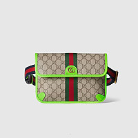 GUCCI-752597 구찌 블루/블랙 오피디아 GG 스몰 벨트백 24cm