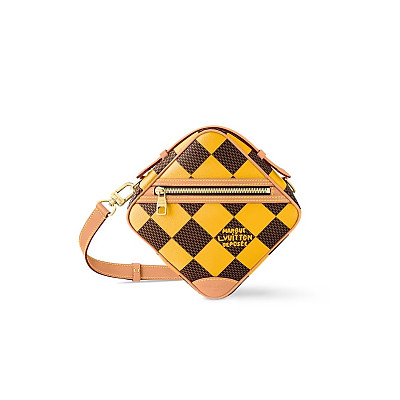 LOUIS VUITTON-N40706 루이비통 다미에 데님 체스 메신저