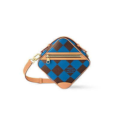 LOUIS VUITTON-N40706 루이비통 다미에 데님 체스 메신저