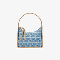 FENDI-8BS094 펜디 옐로우 264 탑스티치 펜데센스 미니 호보백 20.5cm