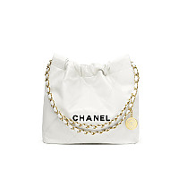 CHANEL-AS3260 샤넬 블랙/골드 22 스몰 호보백 35cm