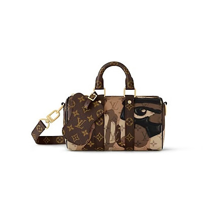 LOUIS VUITTON-M11542 루이비통 모노그램 더스트 키폴 반둘리에 25