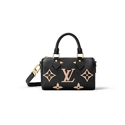 LV-M81213 루이비통 핑크 모노그램 데님 나노 스피디 16cm