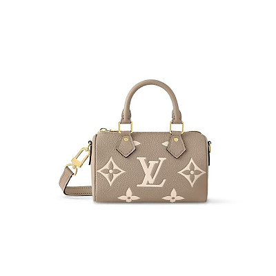 LV-M81213 루이비통 핑크 모노그램 데님 나노 스피디 16cm