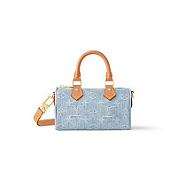 LV-M82890 루이비통 그레이/크림 모노그램 앙프렝뜨 나노 스피디 16cm