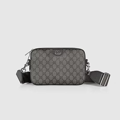 GUCCI-703468 구찌 블랙 인터로킹 G 크로스백 24.5cm