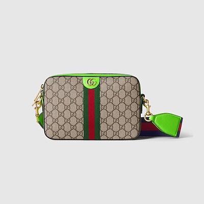 GUCCI-‎699439 구찌 그레이/블랙 오피디아 GG 크로스백 23.5cm