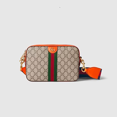 GUCCI-‎699439 구찌 블루/블랙 오피디아 GG 크로스백 23.5cm