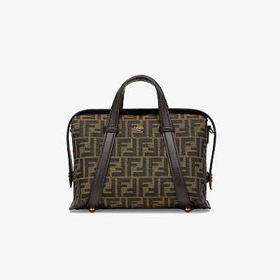 FENDI-8BL152 펜디 그레이 미디엄 365 보스턴 백 27.5cm