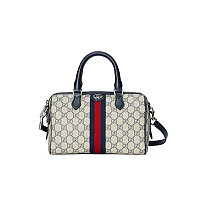 GUCCI-781490 구찌 베이지/에보니 오피디아 수퍼 미니 보스톤백 16.5cm