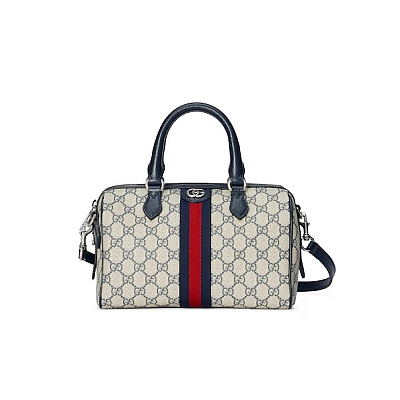 GUCCI-‎772061 구찌 베이지/에보니 오피디아 GG 스몰 탑 핸들백 26.5cm