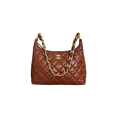 CHANEL-AS4922 샤넬 공방 브라운 스몰 미러급 호보 백 22cm