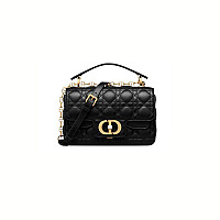 DIOR-M9271 디올 화이트 Dior Jolie 스몰 탑 핸들백