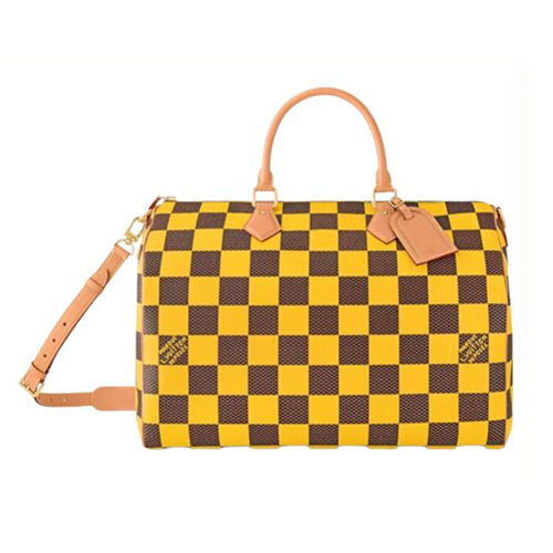 LOUIS VUITTON-N40578 루이비통 옐로우 다미에 팝 스피디 반둘리에 50