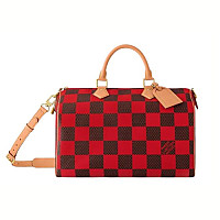 LOUIS VUITTON-N40701 루이비통 다미에 데님 스피디 반둘리에 40