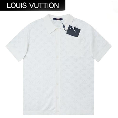 LOUIS VUITTON-07123 루이비통 오렌지 모노그램 셔츠 남성용