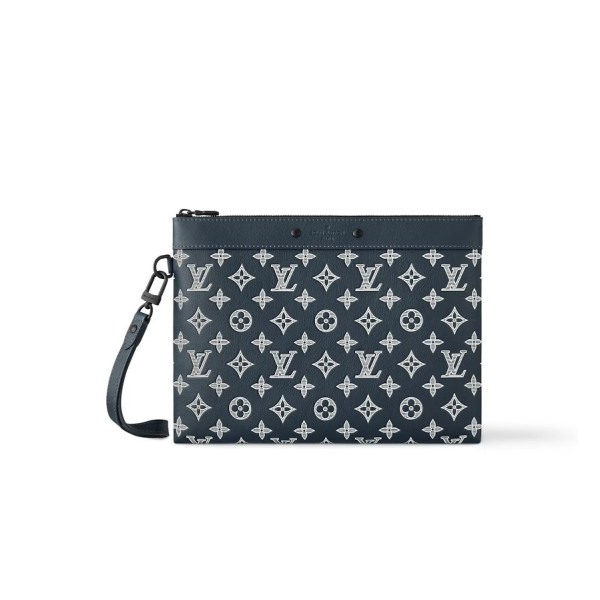 LOUIS VUITTON-M83382 루이비통 네이비 모노그램 섀도우 포쉐트 투고 30cm