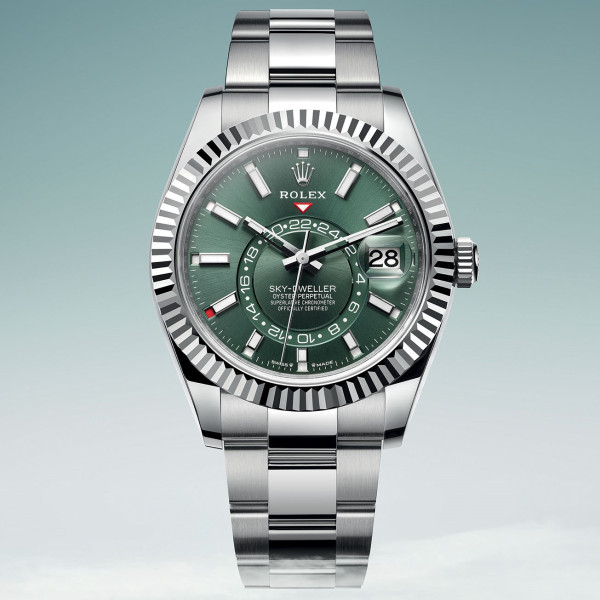 [ZF]ROLEX-롤렉스 스카이-드웰러 그린 904L SS 1:1 Best Edition 42mm