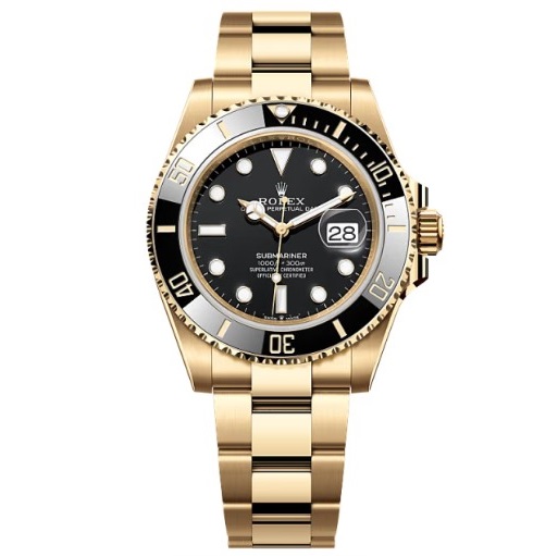 [CLEAN]Rolex Submariner Date 18K 옐로우골드 블랙 904L 1:1 Best Edition 41mm - 롤렉스 이미테이션 서브마리너 18K 옐로우골드 베스트 에디션