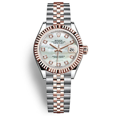 [JBL]Rolex 레이디-데이트저스트 스위스 ETA2671 옐로우골드 28mm 1:1 Best Edition - 279173-0011