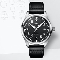 [M+]IWC-파일럿 레플워치 마크 XX 블루 40mm 1:1 Best Edition - IW328203