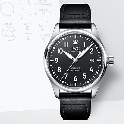 [V7]IWC-파일럿 워치 마크 XX 그린 40mm 1:1 Best Edition - IW328206