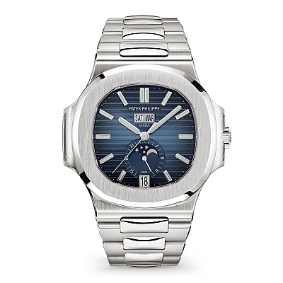 [PPF]Patek Philippe-노틸러스 컴플리케이션 블루 레플리카시계 40mm 1:1 Best Edition - 5712/1A-001