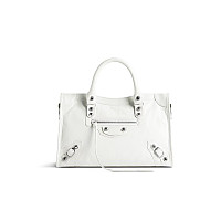 BALENCIAGA-811442 발렌시아가 블랙 Le City 스몰 페이크백 29.9cm