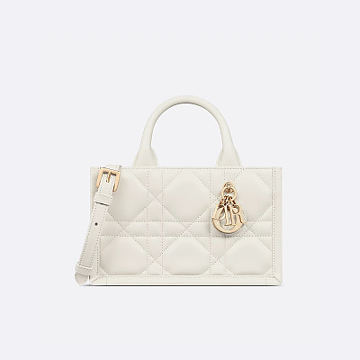 DIOR-디올 에크루/블루 Oblique 자수 Dior Book Tote 라지 토트백 42cm - M1286ZRIW_M828