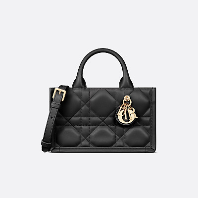 DIOR-디올 블루 Oblique 자수 Book Tote 미니 백 21.5cm - S5573CRIW_M928