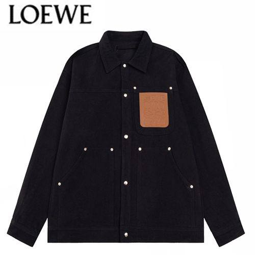 LOEWE-08218 로에베 블랙 데님 셔츠 남성용