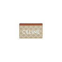 CELINE-10B702 셀린느 탠 CELINE 프린트 카드 지갑