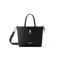 LOUIS VUITTON-M12106 루이비통 로즈 폰디체리 네버풀 반둘리에 인사이드 아웃 BB 핸드백 24cm