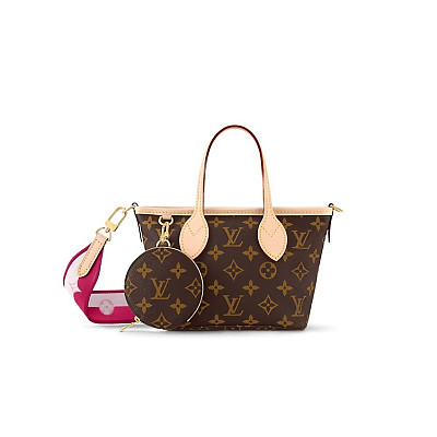 LOUIS VUITTON-M12109 루이비통 다크 팡고 네버풀 반둘리에 인사이드 아웃 BB 핸드백 24cm