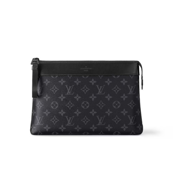 LOUIS VUITTON-M82543 루이비통 모노그램 이클립스 포쉐트 보야주 수플 파우치 30cm