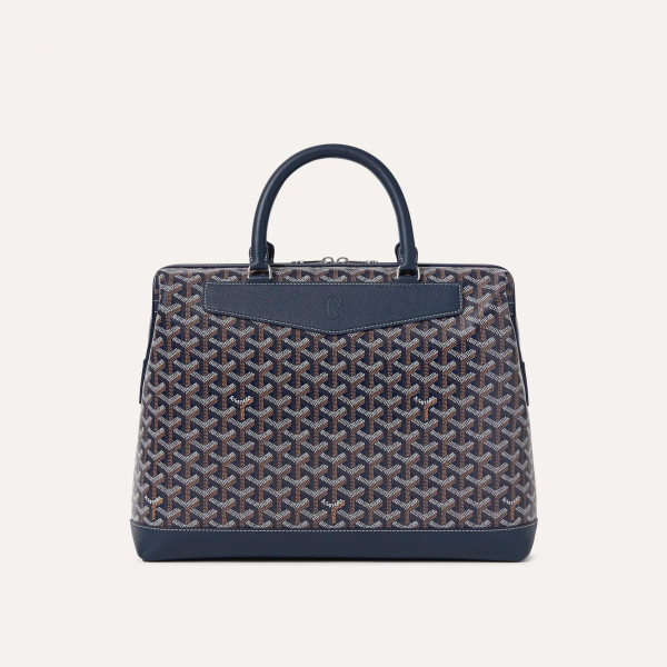 GOYARD-고야드 네이비 블루 Cisalpin Document Case 시스알팡 서류 가방 39cm