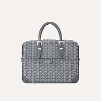 GOYARD-고야드 블랙&탄 암바사드 MM 서류 가방 38cm