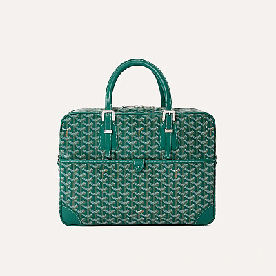 GOYARD-고야드 블랙 암바사드 MM 서류 가방 38cm