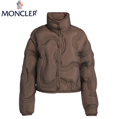 MONCLER-09229 몽클레어 브라운 나일론 패딩 여성용