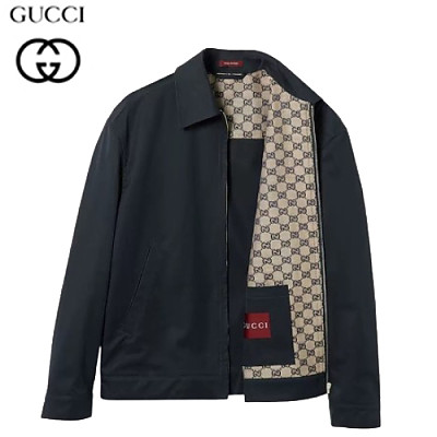 GUCCI-09186 구찌 베이지 바람막이 재킷 남여공용