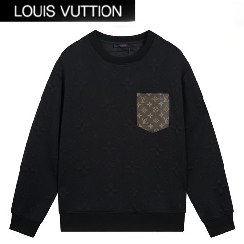 LOUIS VUITTON-092010 루이비통 블랙 모노그램 스웨트셔츠 남여공용