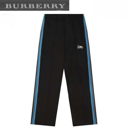 BURBERRY-092610 버버리 블랙 스트라이프 장식 스웨트팬츠 남여공용