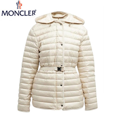 MONCLER-09234 몽클레어 블랙 나일론 미디엄 패딩 여성용