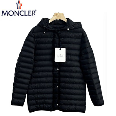 MONCLER-09233 몽클레어 화이트 나일론 미디엄 패딩 여성용