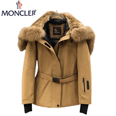 MONCLER-09257 몽클레어 화이트 나일론 파카 여성용