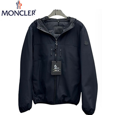 MONCLER-09263 몽클레어 카키 나일론 바람막이 후드 재킷 남성용