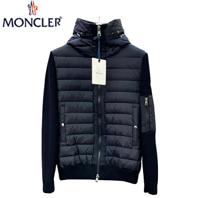 MONCLER-092913 몽클레어 네이비 나일론 퀄팅 후드 재킷 남여공용